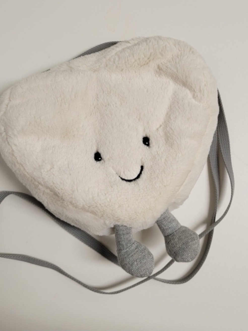 Jellycat Amuseables Cute Heart-Shaped Plush Crossbody Bag